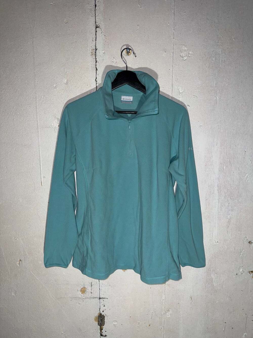 Columbia Women's Glacial IV 1/4 Zip Fleece Pullover Teal XL